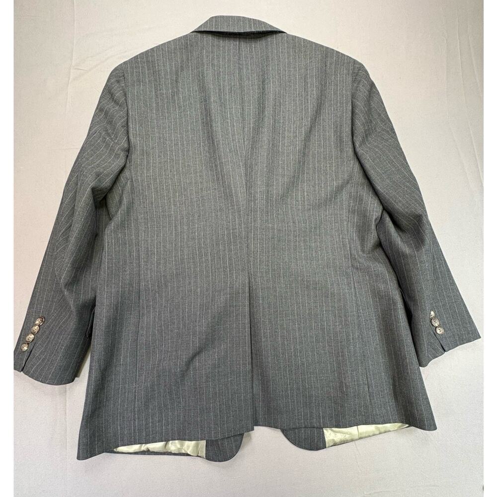 Vintage Polo University Club Ralph Lauren Pinstripe Blazer Men’s 38R Union Made - Picture 2 of 12